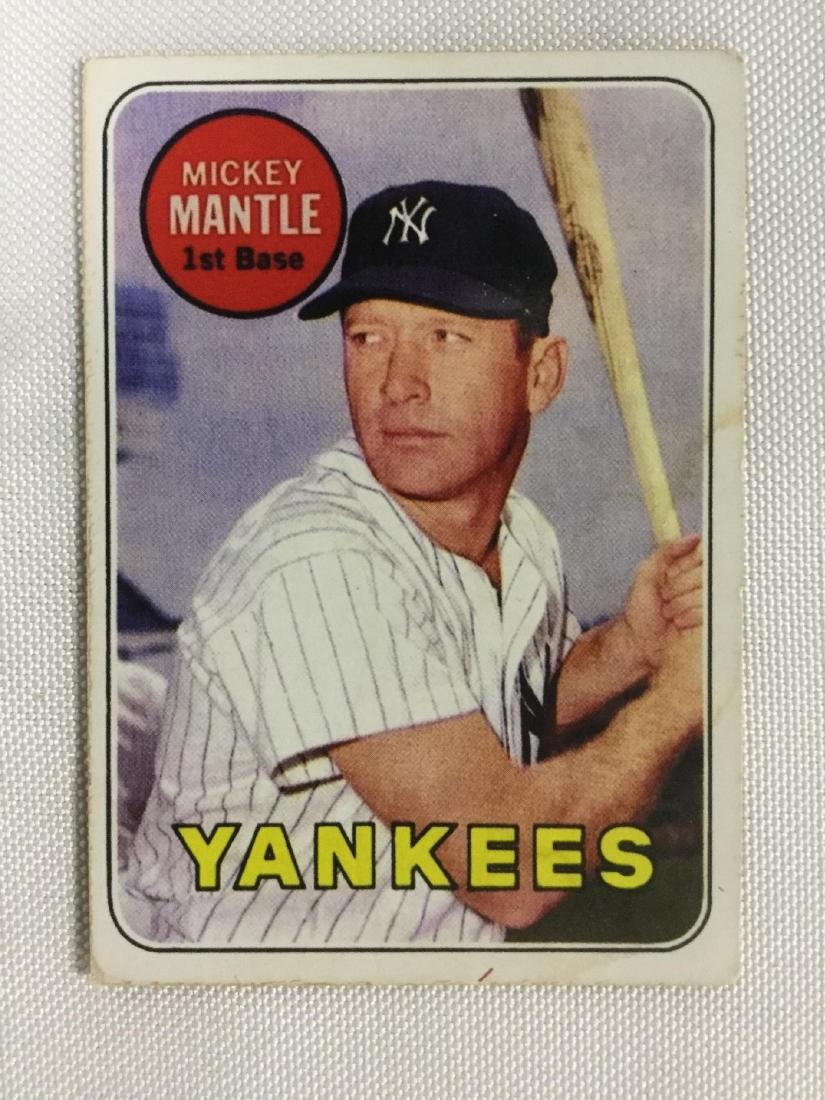 1969 Topps Mickey Mantle #500 (1 of 2)