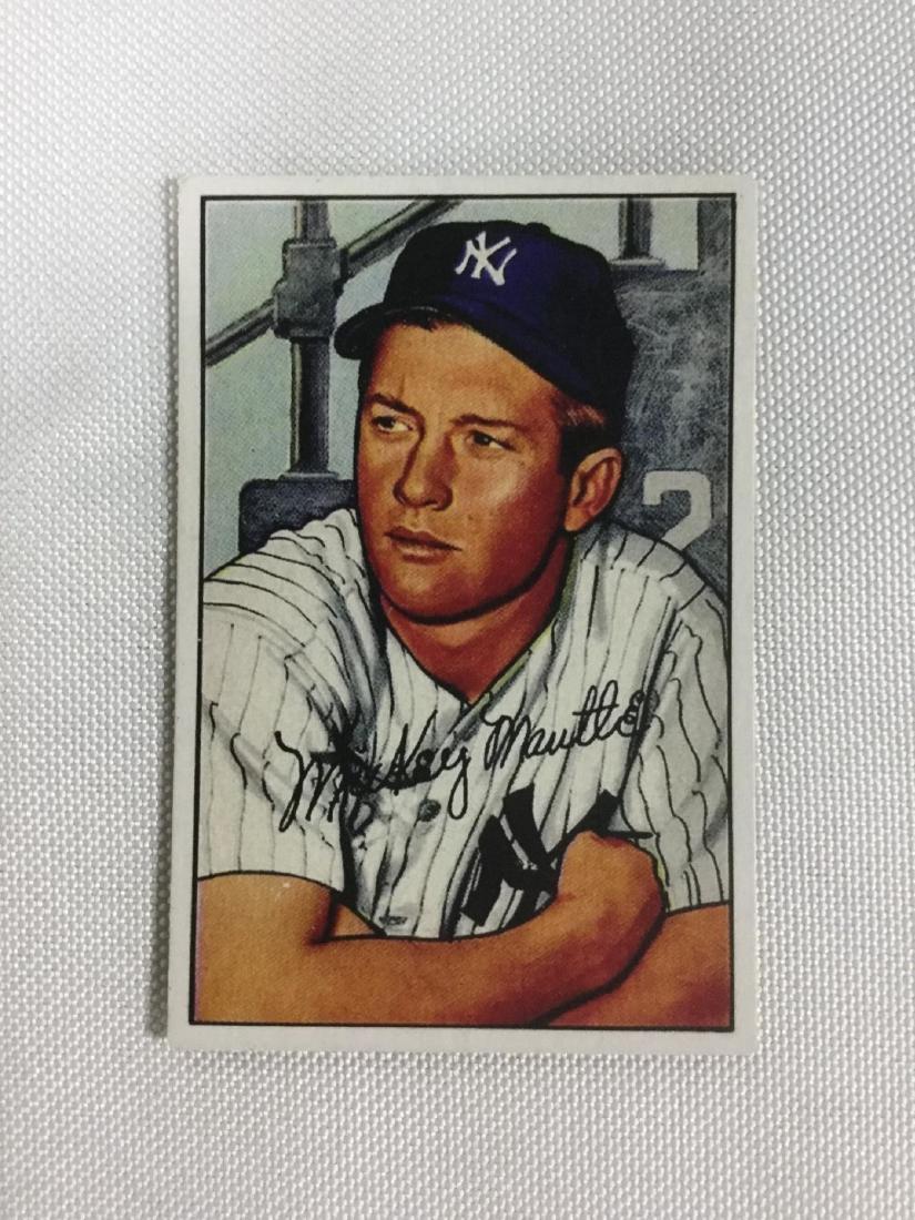 1952 Bowman Mickey Mantle #101 (1 of 2)