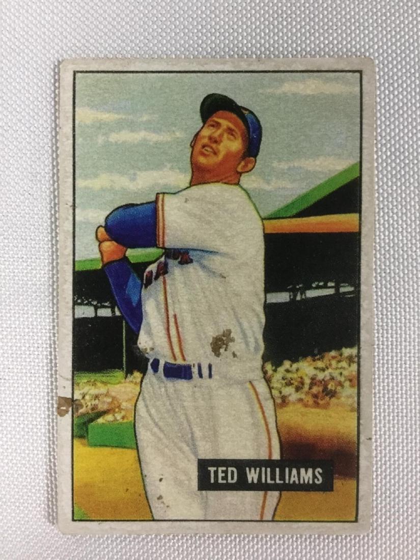 1951 Bowman Ted Williams #165 (1 of 2)