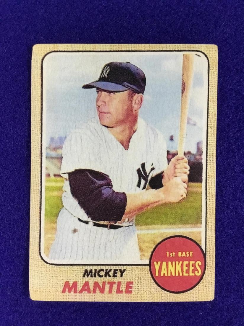 1968 Topps Mickey Mantle #280 (1 of 2)