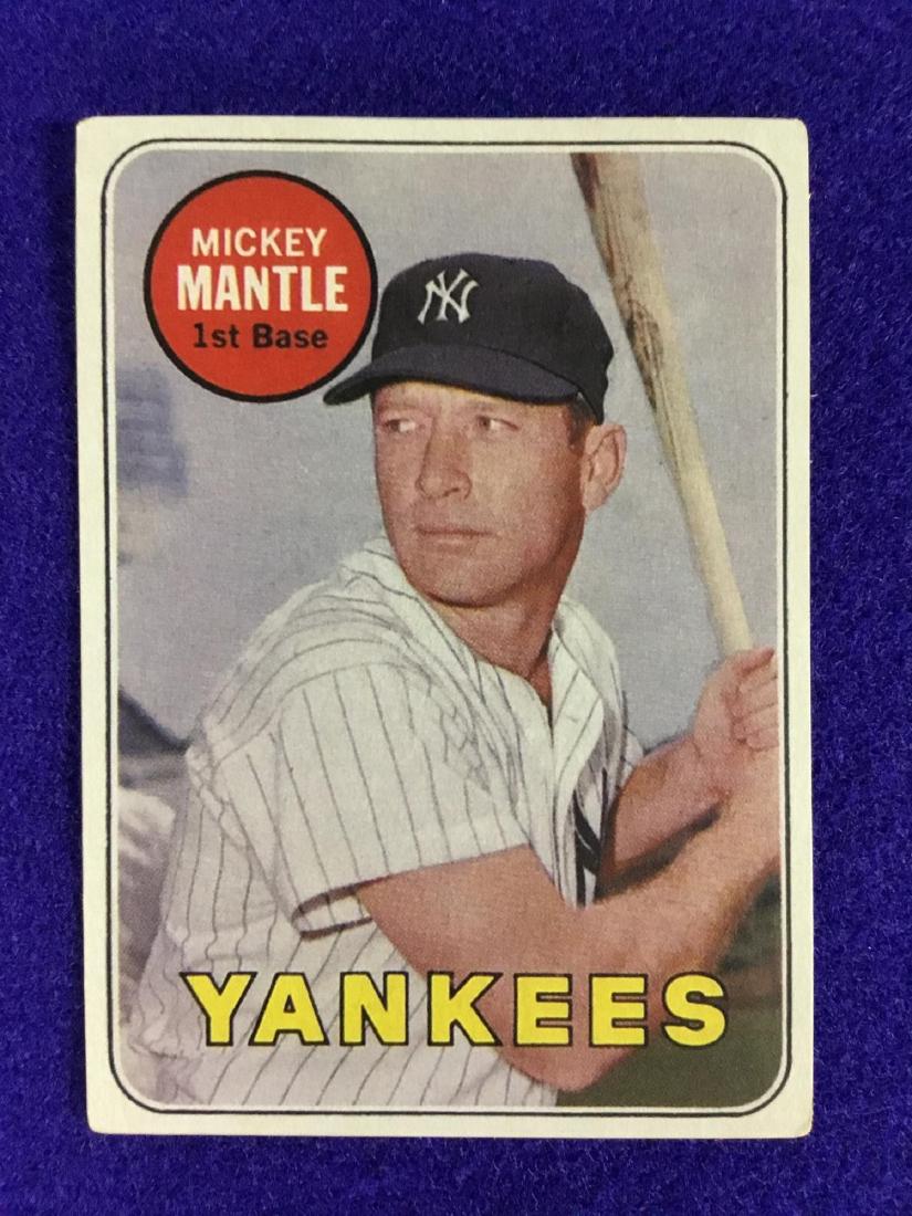 1969 Topps Mickey Mantle #500 (1 of 2)
