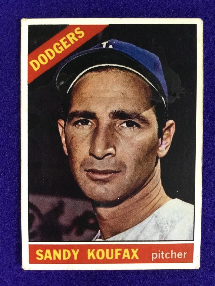 1966 Topps Sandy Koufax #100 (1 of 2)