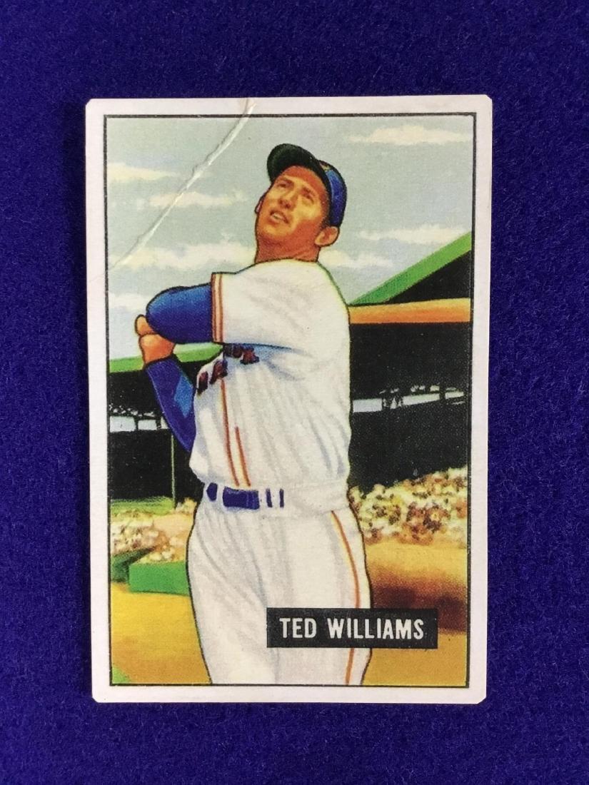 1951 Bowman Ted Williams #165 (1 of 2)