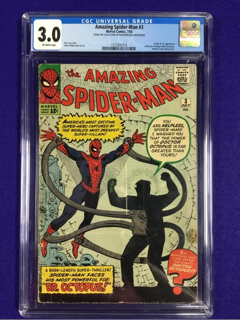 Amazing Spiderman #3 CGC 3.0 (1 of 2)