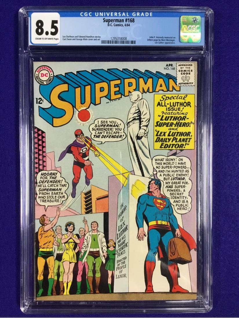 Superman #168 CGC 8.5 (1 of 2)