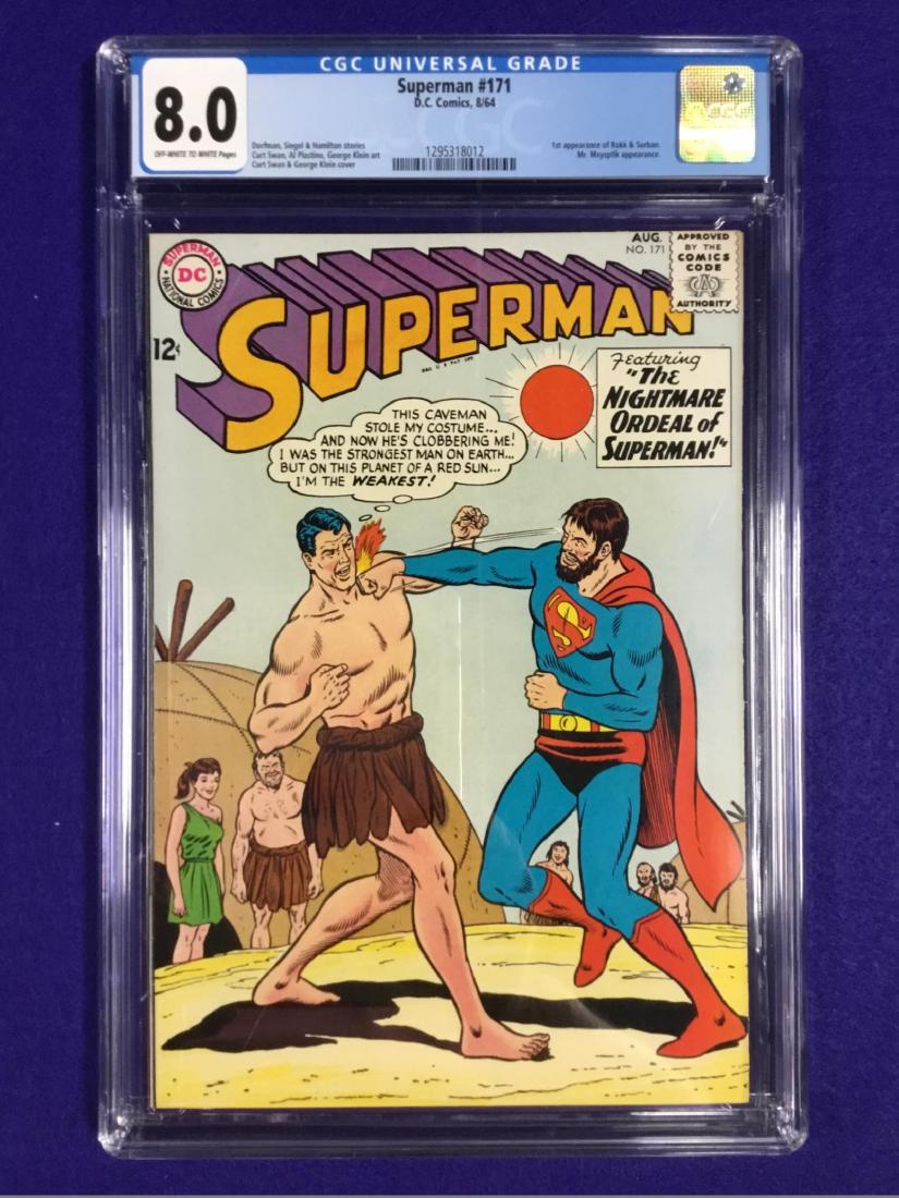 Superman #171 CGC 8.0 (1 of 2)