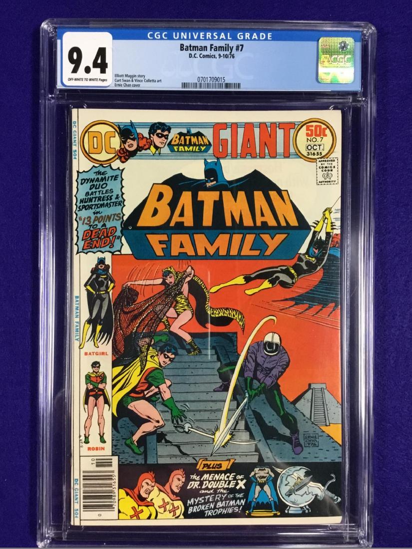 Batman Family #7 CGC 9.4 (1 of 2)