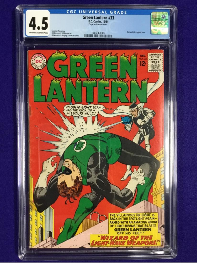 Green Lantern #33 CGC 4.5 (1 of 2)