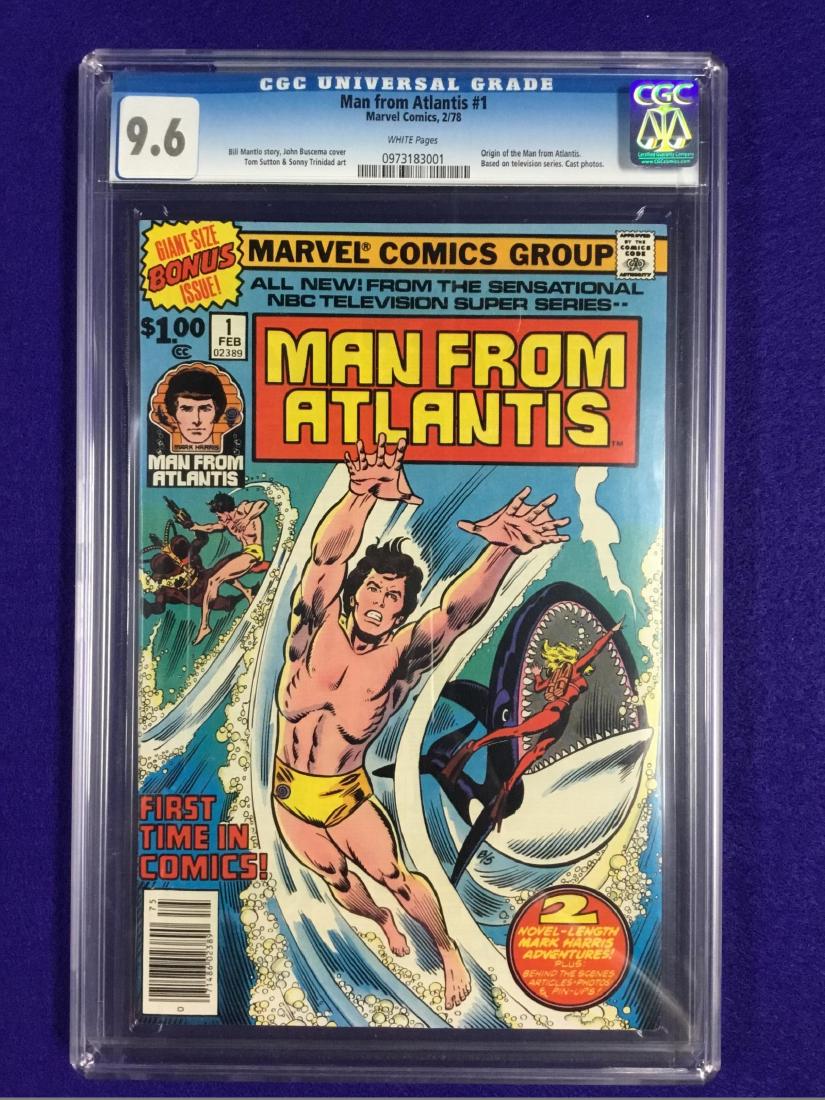 Man from Atlantis #1 CGC 9.6 (1 of 2)