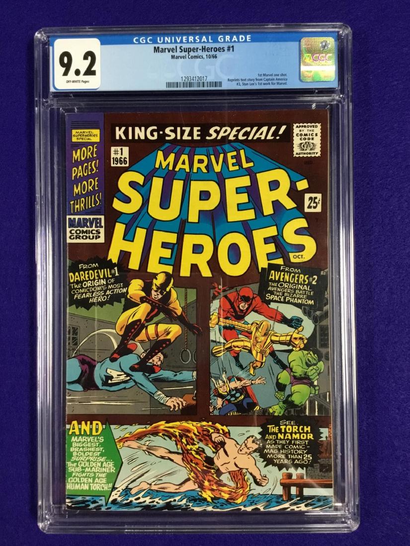 Marvel Super Heroes #1 CGC 9.2 (1 of 2)