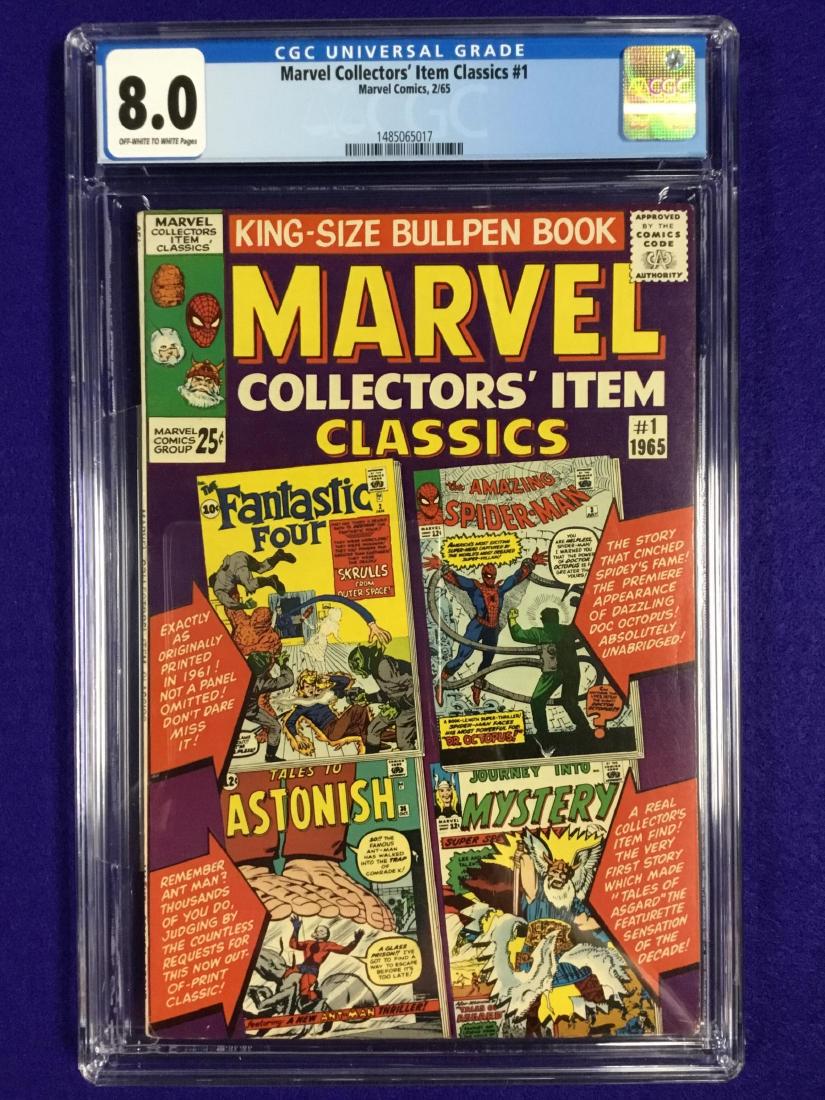 Marvels Collectors Items Classics #1 CGC 8.0 (1 of 2)