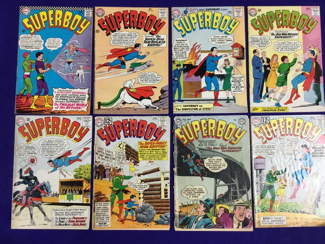 Lot of 8 Superboy Comics (1 of 2)