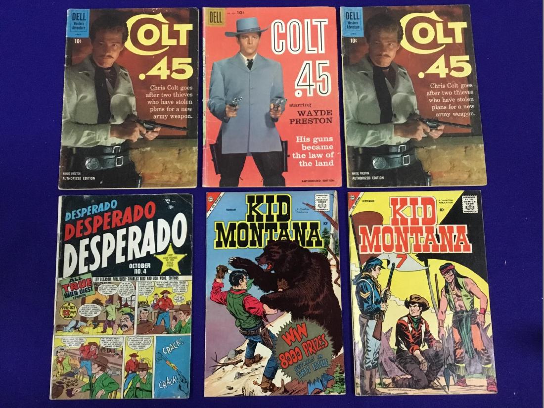 Kid Montana No. Feb., Sept., Colt 45 no. 924, April, (1 of 2)