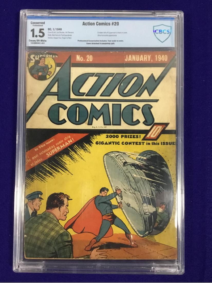 Action Comics no. 20 CBCS 1.5 (1 of 2)