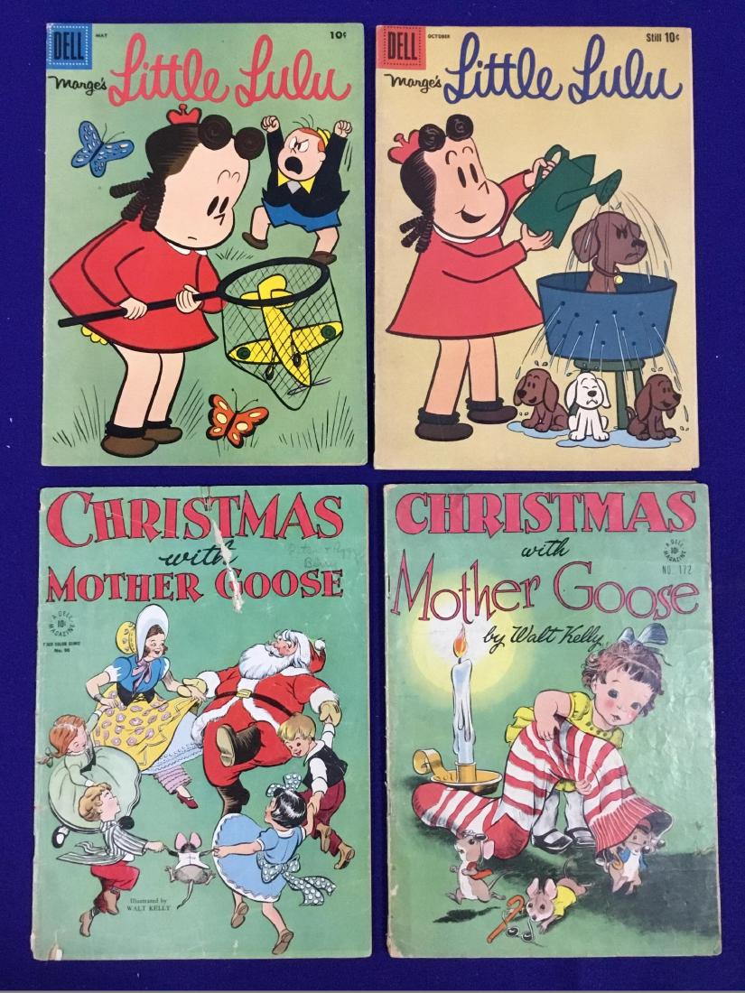 Lot of Four Dell Comics, Little LuLu no. 107 and 136, (1 of 2)