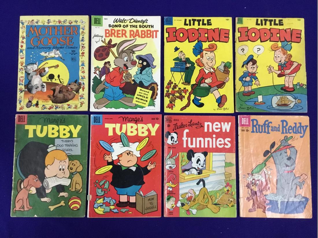 New Funnies no. 133, Tubby no. 25,39, Little Iodine no. (1 of 2)