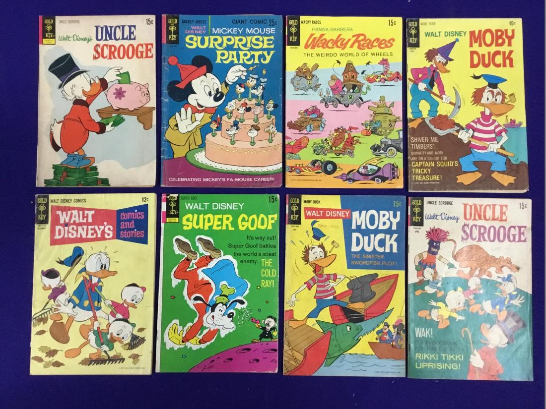 Uncle Scrooge no. 80,98, Moby Duck no.9, Wacky Races: We are not a professional grading company. We do not guarantee the authenticity, age, nor originality of the item. The picture of the item is the actual item that you will receive if you are the winni