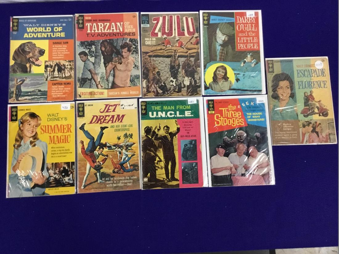 The Three Stooges no. 54, The Man From U.N.C.L.E. no.: We are not a professional grading company. We do not guarantee the authenticity, age, nor originality of the item. The picture of the item is the actual item that you will receive if you are the winni