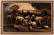 19 th Century American School, Flock of Sheep with
