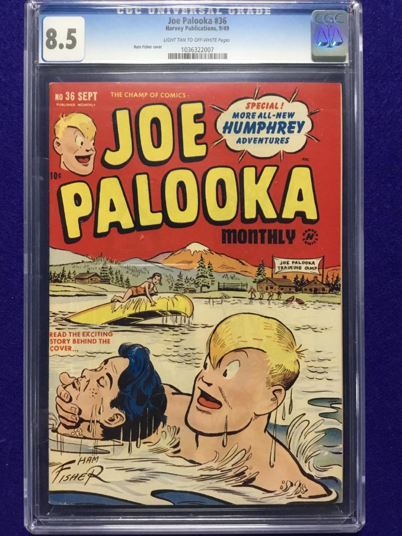 Joe Palooka #36 CGC 8.5 (1 of 2)
