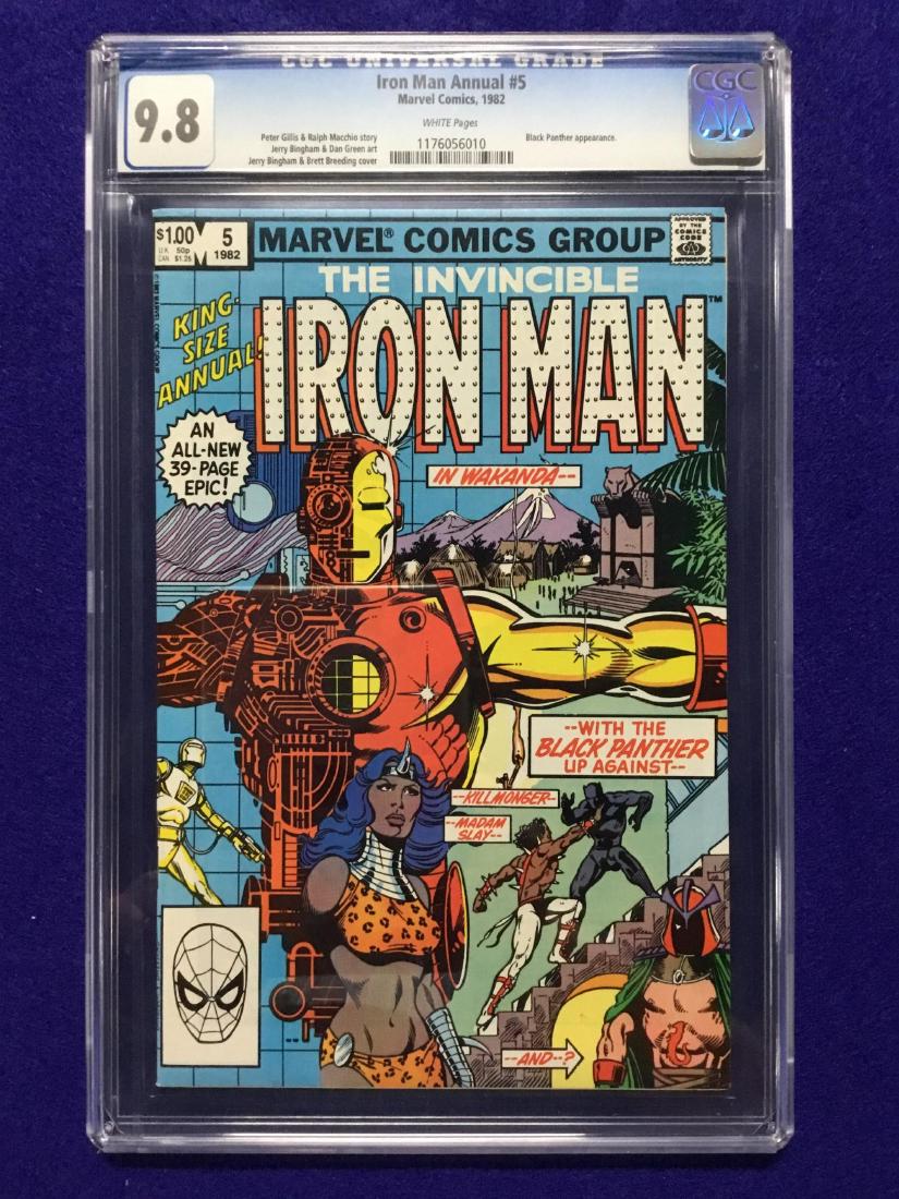 Iron Man Annual #5 CGC 9.8 (1 of 2)