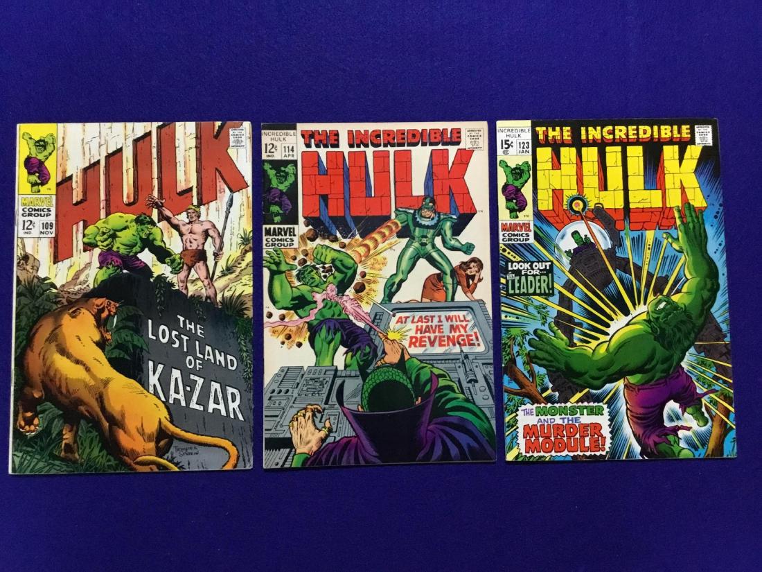 Lot of 3 Incredible Hulks (1 of 2)
