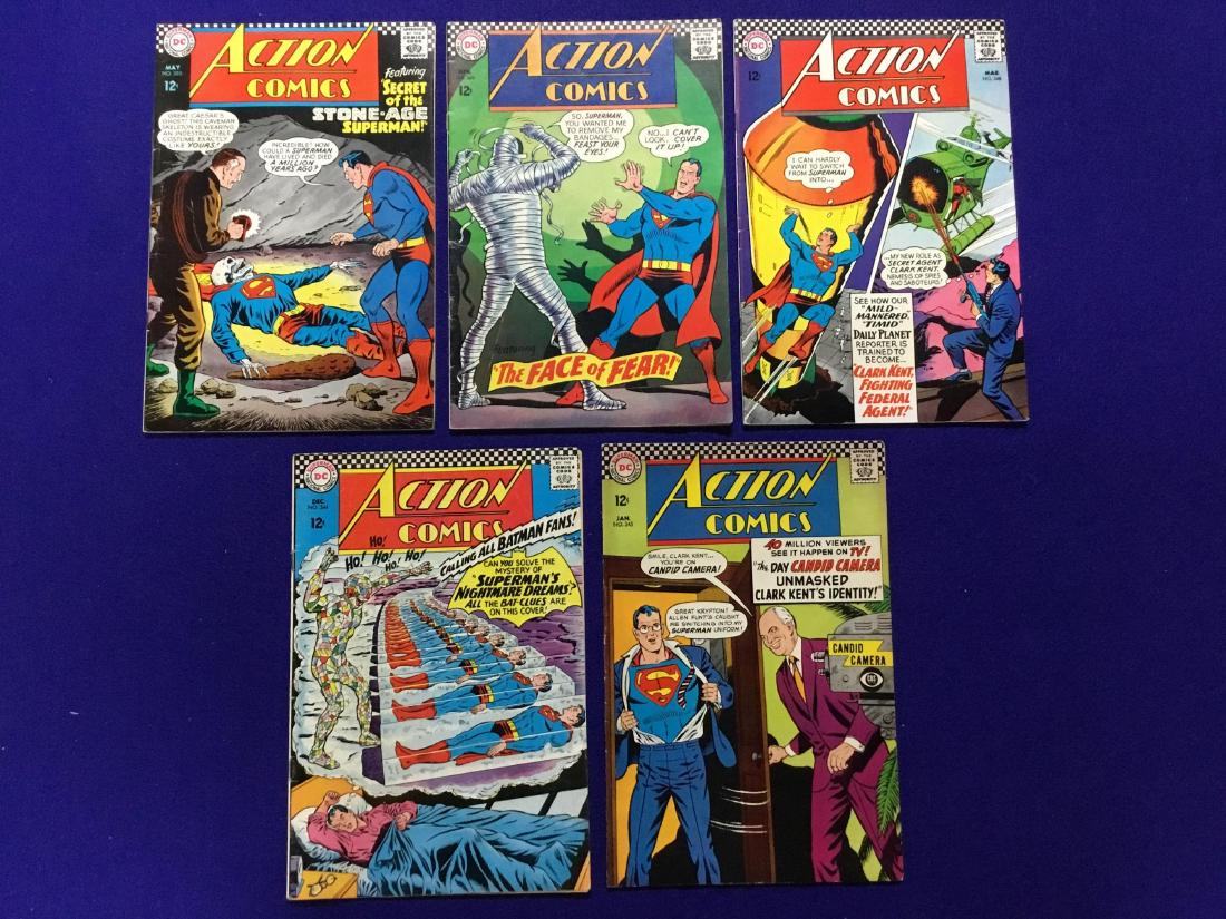 Lot of 5 Action Comics (1 of 2)
