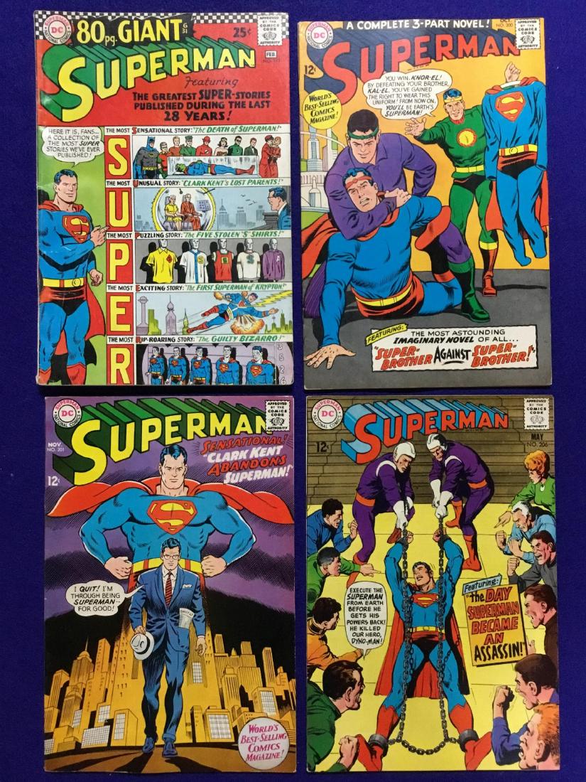 Lot of 4 Superman (1 of 2)