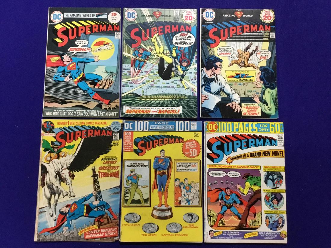Lot of 6 Superman (1 of 2)