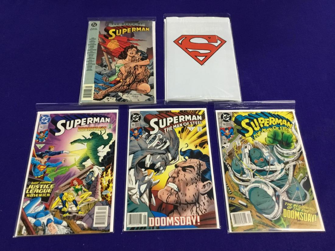 Death of Superman Story Lot: Death of Superman Story Lot