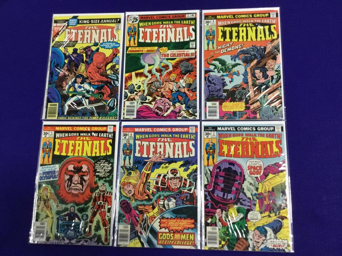 The Eternals #2-7 and Annual #1 (1 of 1)