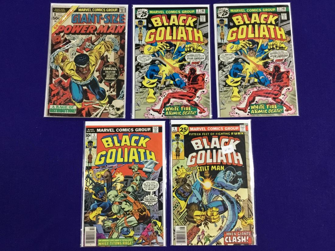 Giant Size Powerman #1, Black Goliath #2,2,4,5 (1 of 1)