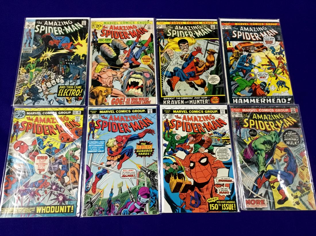 Lot of 8 The Amazing Spider-Man Comics (1 of 1)