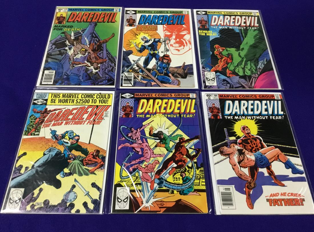 Lot of 6 Frank Miller Daredevil Comics (1 of 1)