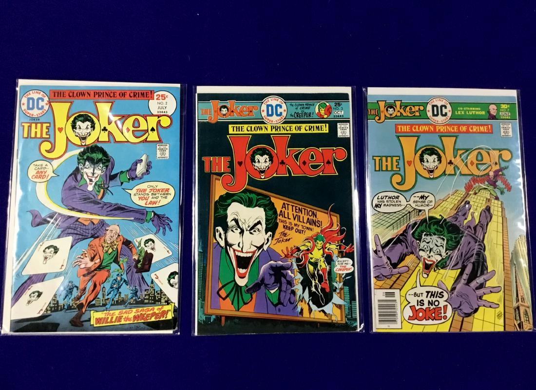 Lot of 3 Joker Comics (1 of 1)