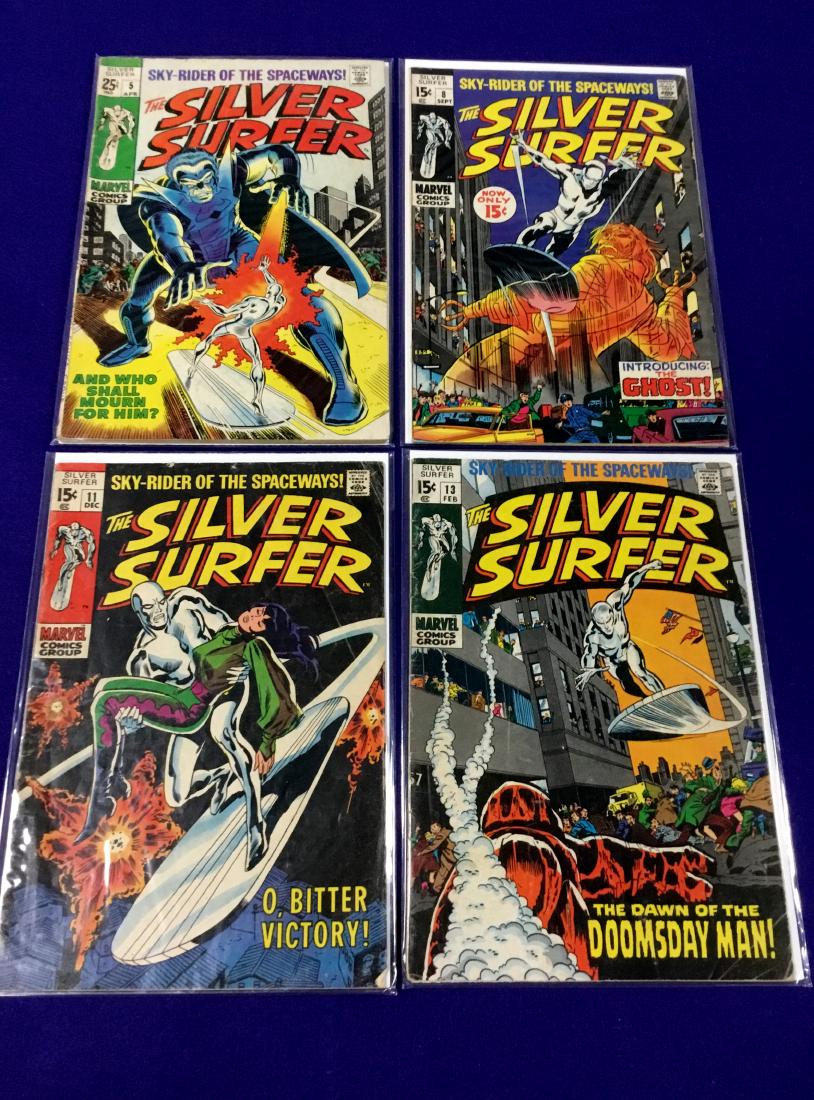 Lot of 4 Silver Surfer Comics (1 of 1)