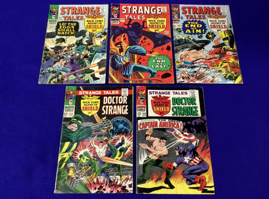 Lot of 5 Starnge Tales Comics (1 of 2)