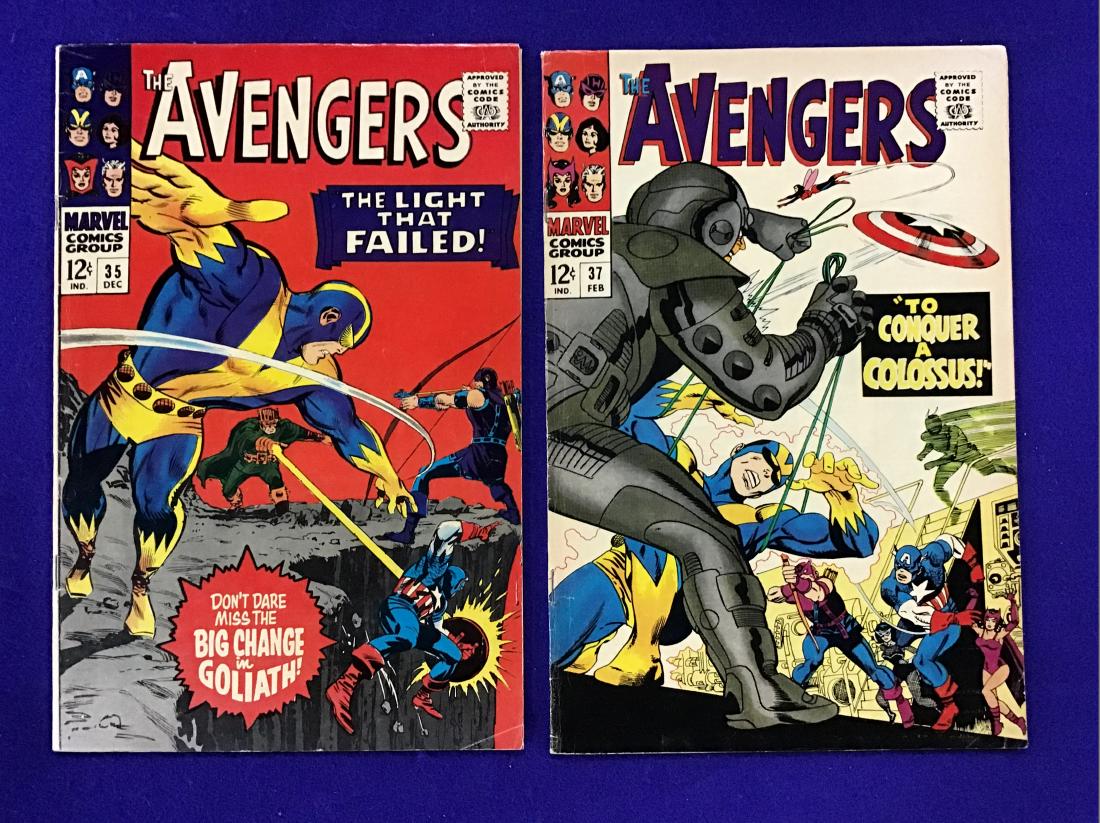 The Avengers #35, 37 (1 of 2)