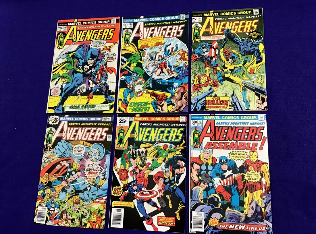 Lot of 6 Avengers Comics (1 of 2)