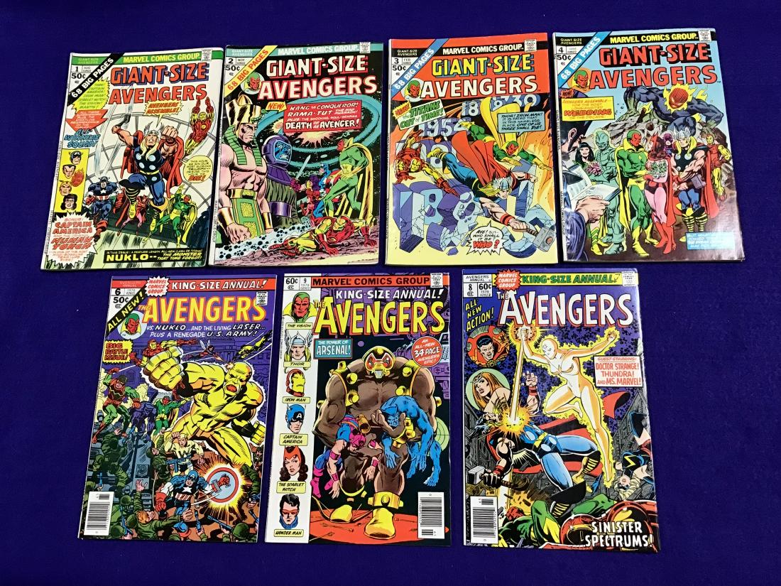Giant-Size Avengers #1-4, 6, 8, 9 (1 of 1)