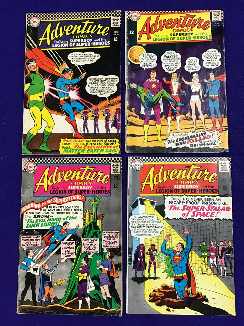 Lot of 4 Adventure Comics (1 of 2)