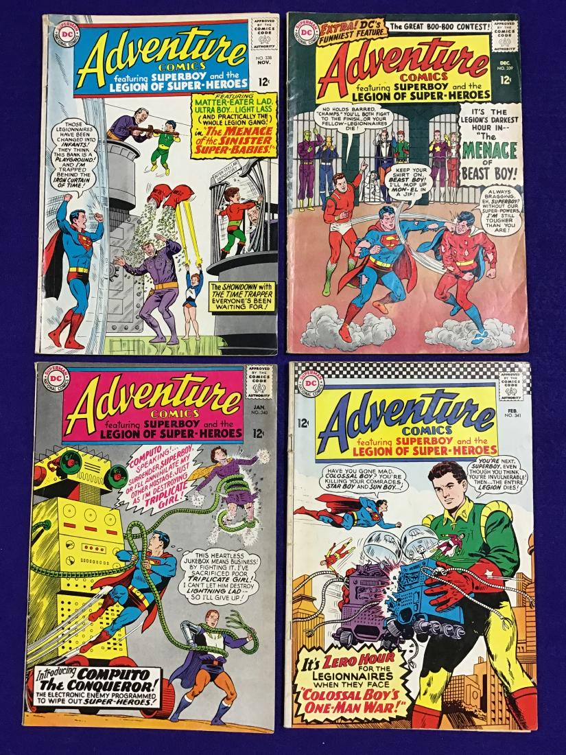 Lot of 4 Adventure Comics (1 of 2)