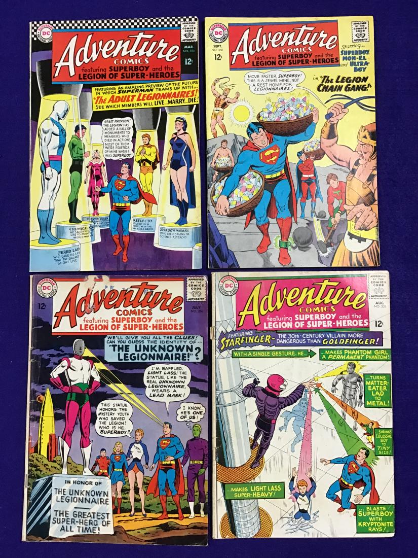 Lot of 4 Adventure Comics (1 of 2)
