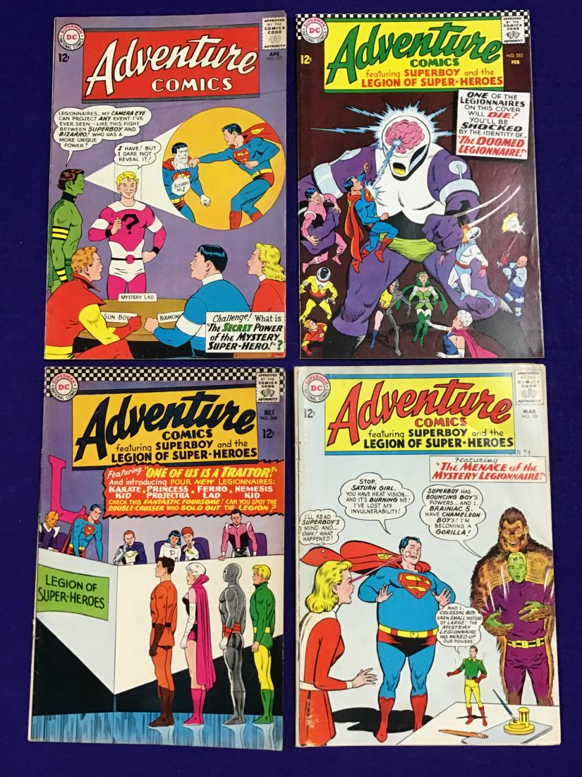 Lot of 4 Adventure Comics (1 of 2)