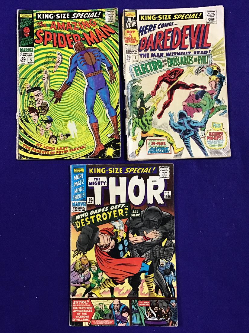 Lot of 3 Assorted King-Size Comics (1 of 2)