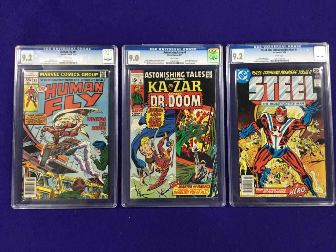 Lot of 3 CGC Graded Comics (1 of 2)