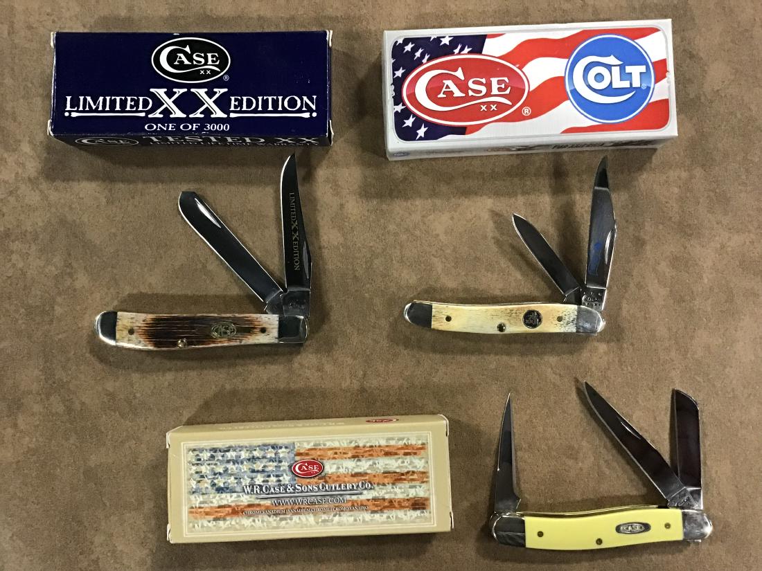 Lot of 3 Case XX Knives (1 of 1)