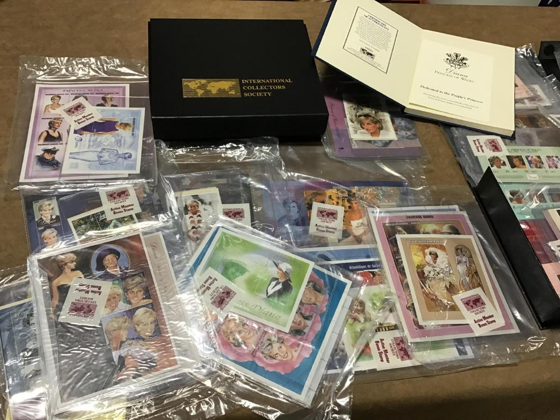 Princess Diana Stamp Collection (1 of 7)