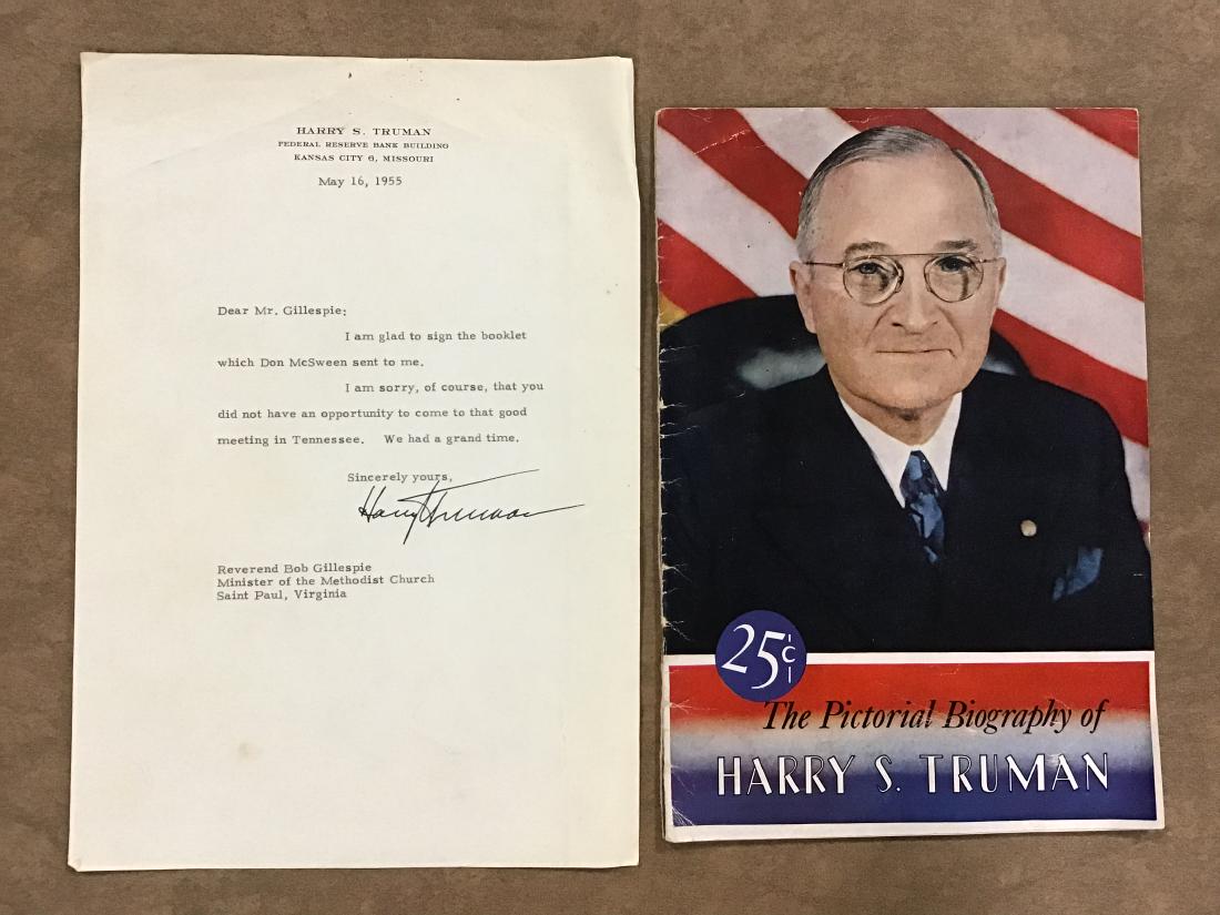 Authentic Autographed Copy of The Pictorial Biography (1 of 2)