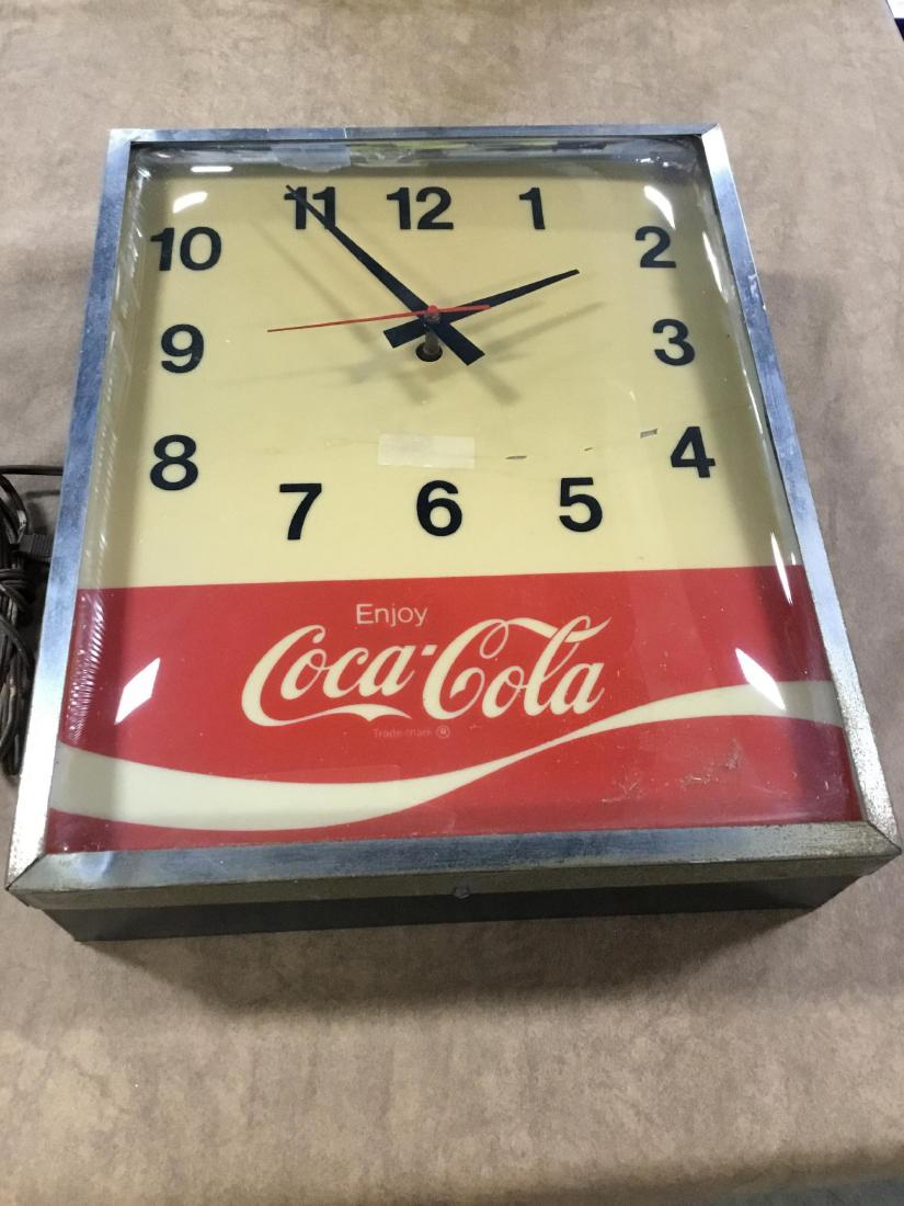 Coca Cola Electric Clock (1 of 4)